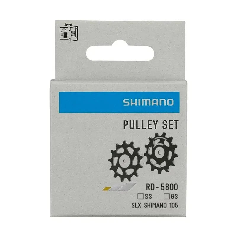 ROLDANA DE CÂMBIO SHIMANO 105 R5800 GS (PAR) (Y5YE98090) - PRETO