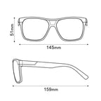 OCULOS SHIMANO SQUARE LENTE RIDESCAPE ALTOCONTRASTE MARROM ECESQRE2HCL01