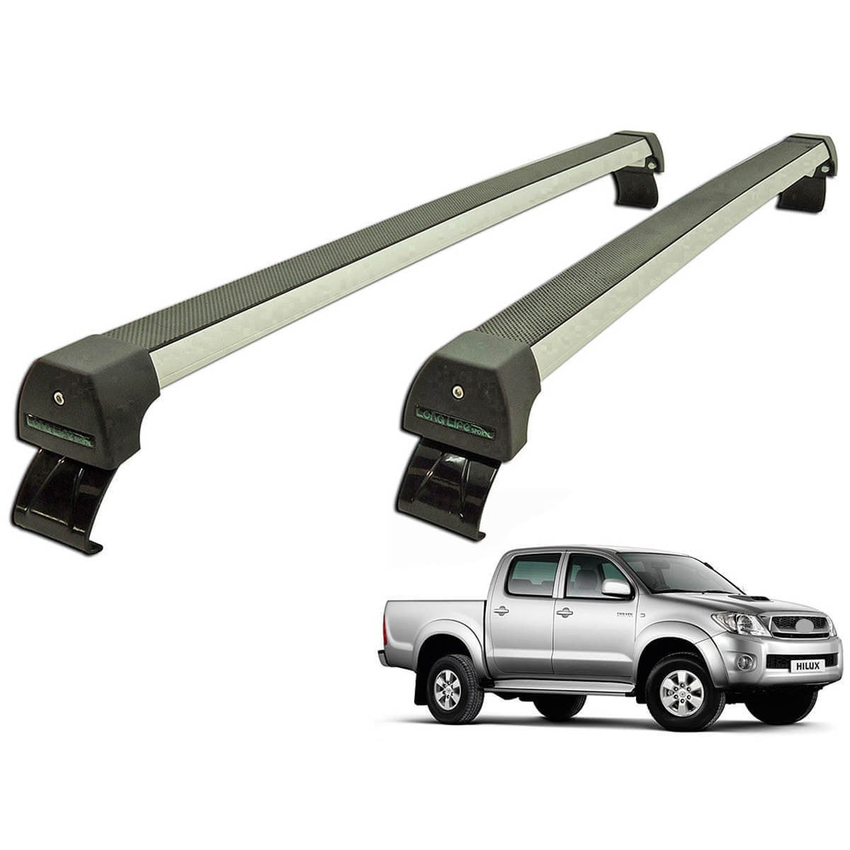 RACK HILUX Cabine Dupla 2005 a 2016 Alum. (AHLX)