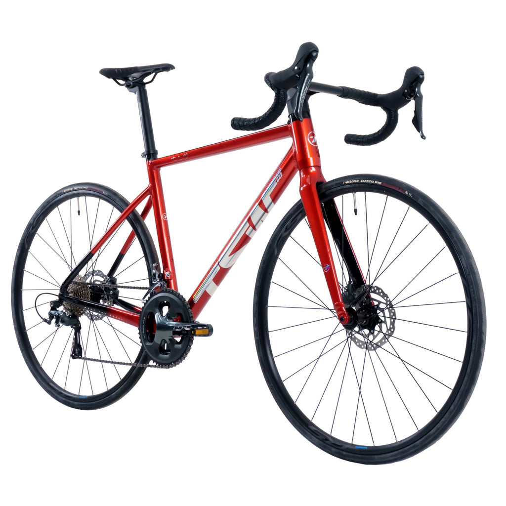 BICICLETA SPEED 700 TSW TR-10 SHIMANO TIAGRA 20V HIDRAULICO VERMELHO TAM 51