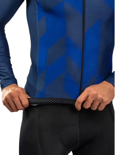 CAMISA CIC. MANGA LONGA FREE FORCE TRAINING MOTION  AZUL - G