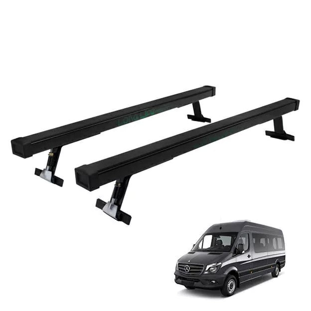 RACK DE TETO LONG LIFE AÇO P/ PESADO ( F-1000 / D-20 / SPRINTER E TRAFFIC) (TETOS BAIXOS) – BARRA 1600 MM - ALTURA 140 M