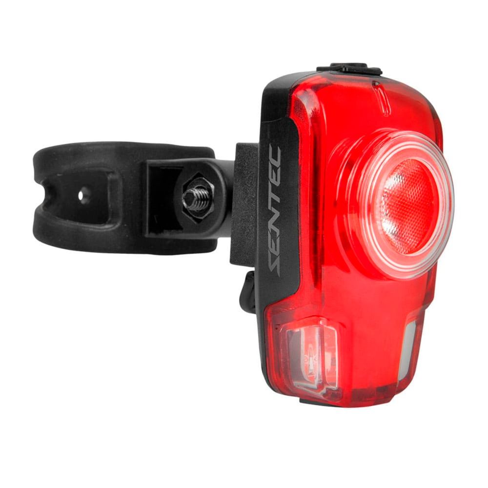 VISTA LIGHT SENTEC LED 50 LUMENS 5 FUNÇÕES RECARREGÁVEL USB TRAS. - VERMELHO