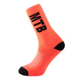 MEIA 36/38 CANO MEDIO PARTENZA MTB LARANJA FUOR