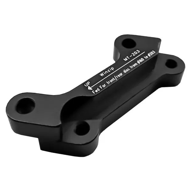 ADAPTADOR DE FREIO 203MM WINZIP MT-203 - PRETO