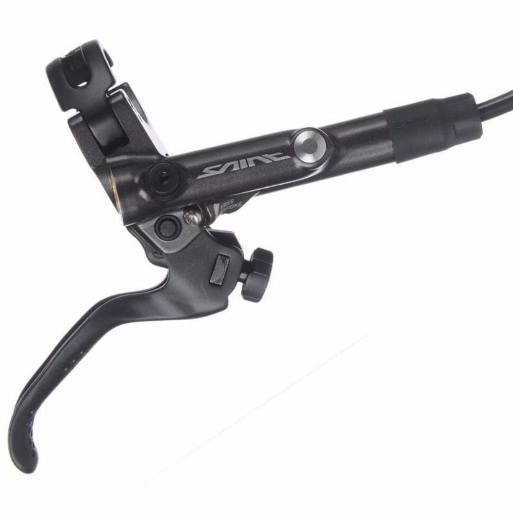 FREIO DISCO SHIMANO SAINT M820 HIDRÁULICO 4 PISTÕES TRAS. (IM820BJLRXNA170) - GRAFITE