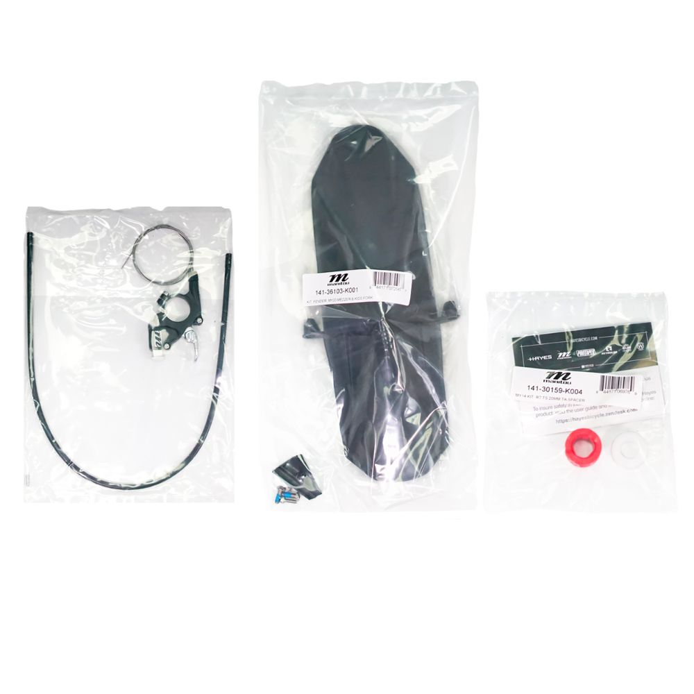 SUSPENSÃO DE BICICLETA 29/275 MANITOU MACHETE COMP 100MM BOOST C/ TRAVA REMOTA - PRETO - TAPERED