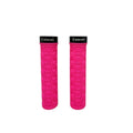 Manopla Elleven Mtb Silicone Premium 4 137mm Com Trava Rosa