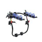 TRANSBIKE TRIZ CARD AÇO PARA PORTA MALAS C/ SEPARADOR P/ 3 BIKES