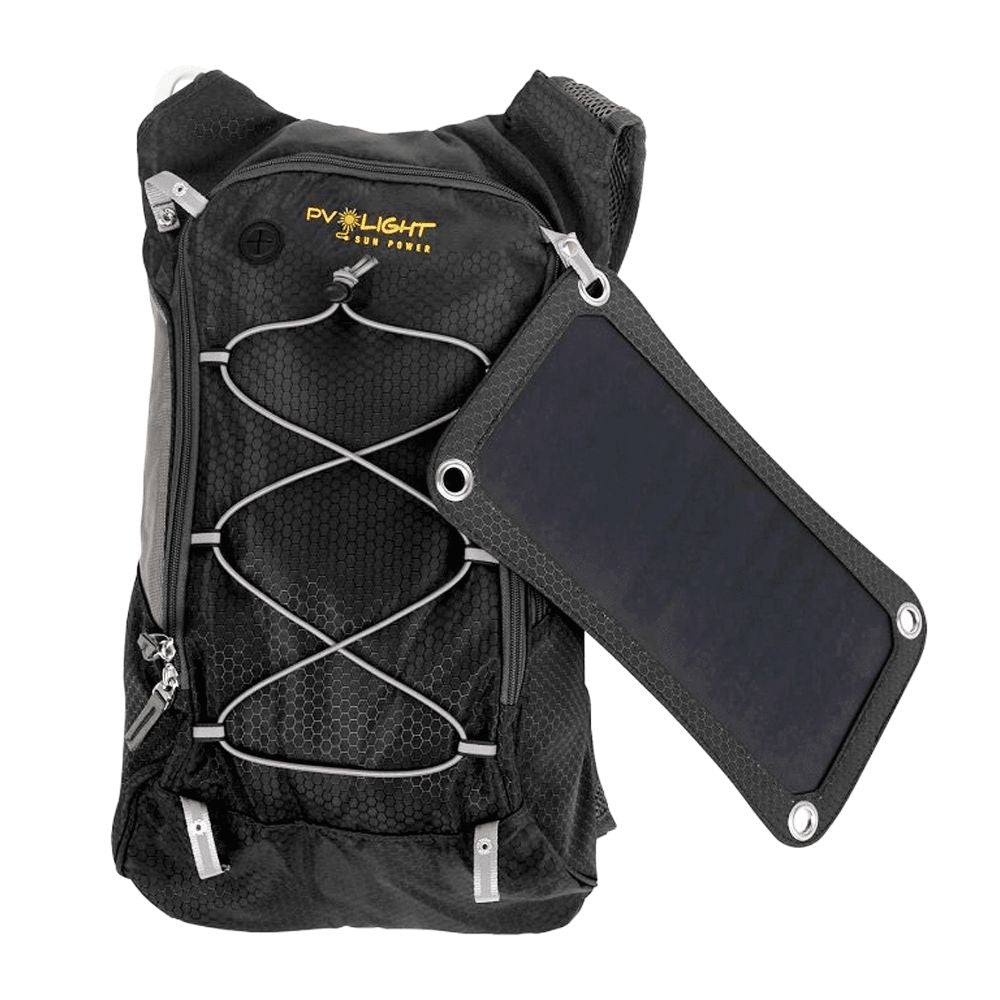 MOCHILA DE HIDRATAÇÃO PV LIGHT SUN POWER SOLAR COM REFIL 2L - PRETO