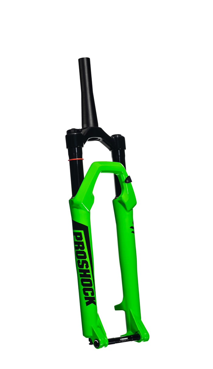 Suspensão Onix Trava No Crown Spider Aro 29 Tubo Tapered Eixo 15x100 Colors - Verde / Tapered / 100mm