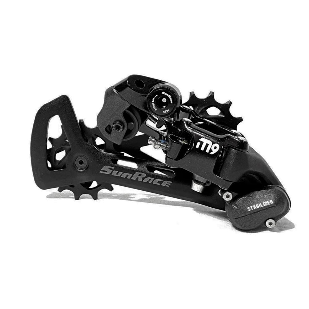 CÂMBIO TRASEIRO SUN RACE M9 RDM900 9V P/ 11-50D - PRETO - 9v