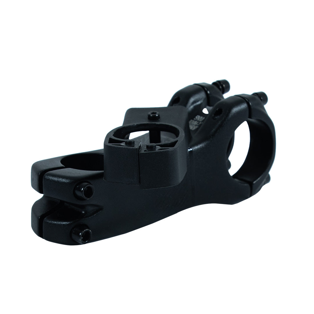 MESA AHEAD 31.8 TSW QUEST MTB 80MM 7º ALUM. C/ TAMPA E CABEAMENTO INTERNO - PRETO - 80mm