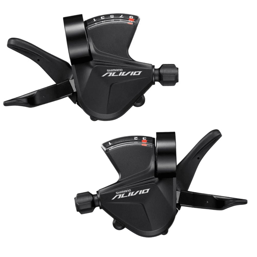 ALAVANCA 27V 3X9 SHIMANO M3100 ALIVIO (ESLM31003PA) - PRETO