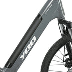 BICICLETA ELÉTRICA YOO FLEEK ARO 26 TOURNEY 7V GRAFITE/BRANCO