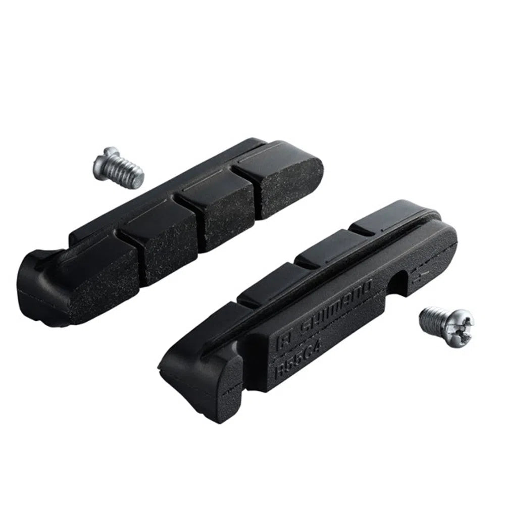 REFIL DE SAPATA DE FREIO DURA ACE BR-9000 R55C4 2 PARES (Y8L298062) - PRETO