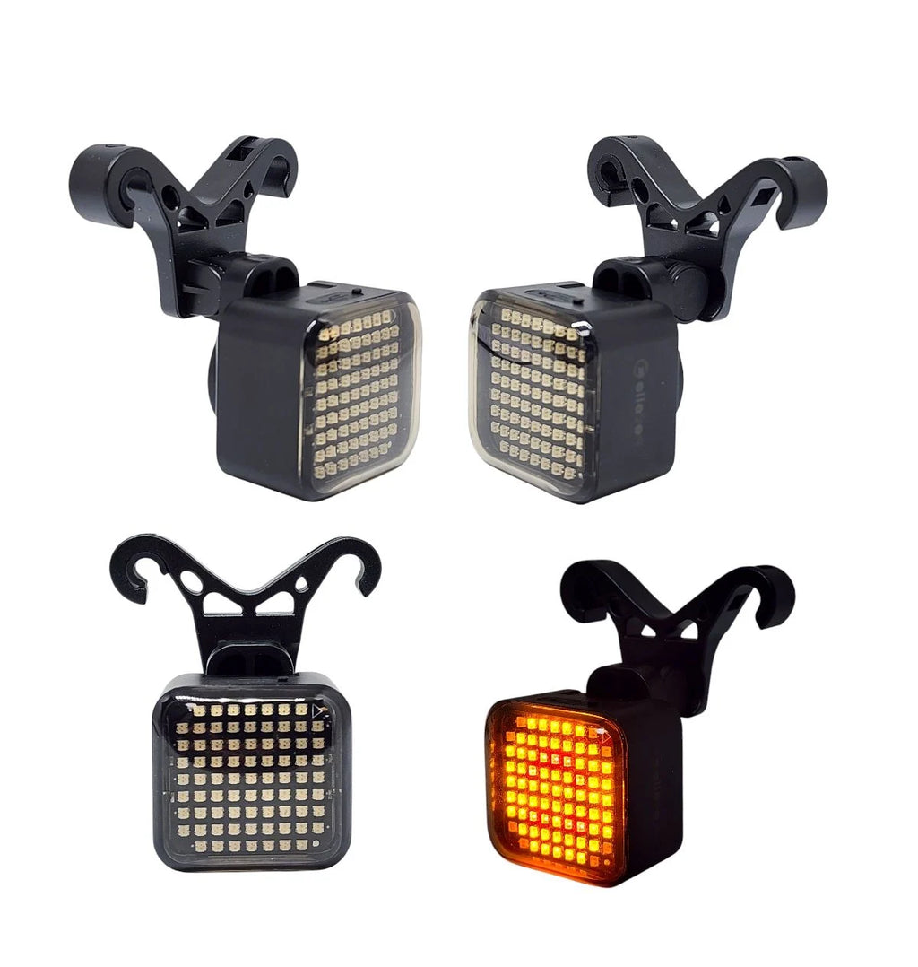 Pisca Sinalizador 8 Emoji 50lm + Sensor De Frenagem