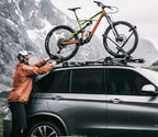 TRANSBIKE THULE UP RIDE CALHA P/ TETO (599001) LANÇAMENTO!!! - PRATA