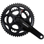 PEDIVELA SHIMANO FC-070 DUPLA ENGRENAGEM 34/50D 170MM (AFCA070C04X) - PRETO