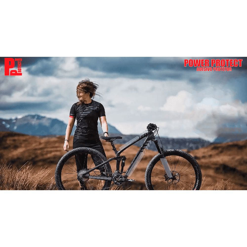 ADESIVO DE PROTEÇÃO 3M P/ CHAIN STAY E PEDIVELA - TRANSPARENTE
