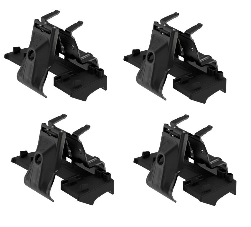 KIT PARA SUPORTE DE BARRAS THULE 6007 BMW X1, X2, X3, X4, X5, X6, X7 COM LONGARINA INTEGRADA