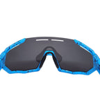 OCULOS CICLISMO KIDS ELLEVEN XQ547 LENTE POLARIZADA AZUL
