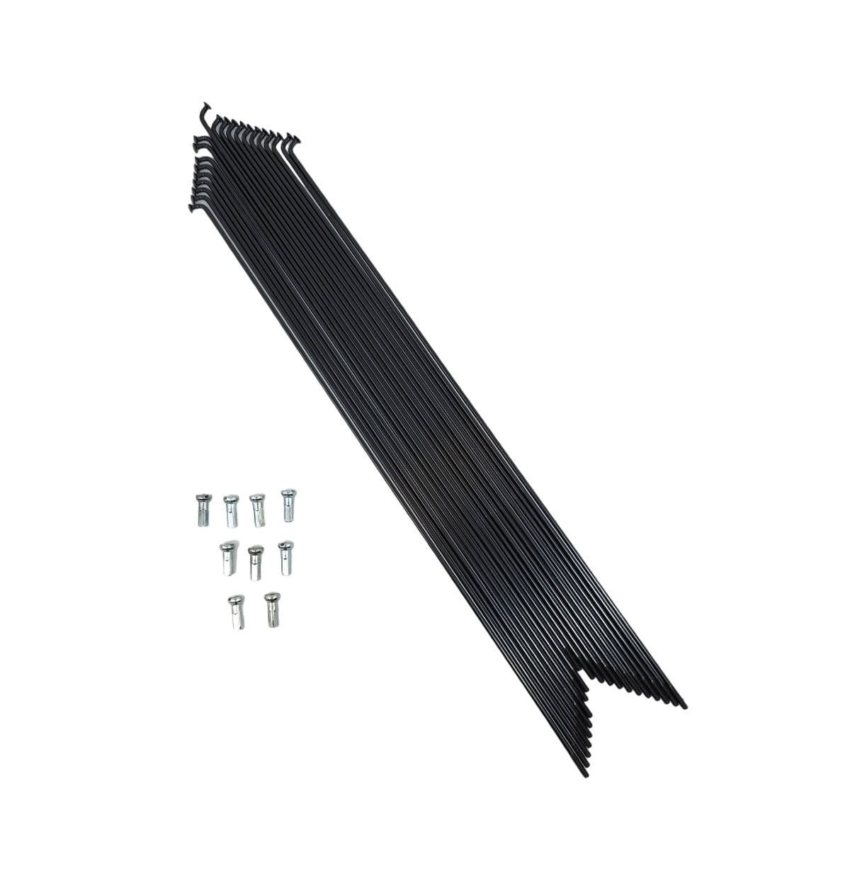 RAIO FINO 288X2.0 AÇO ZINCADO - PRETO UNIDADE