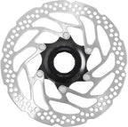 ROTOR DE FREIO A DISCO SHIMANO C. LOCK 160MM RT30 - PRATA - 160mm