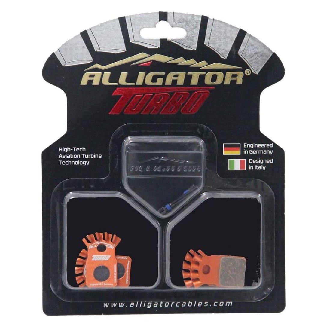 PASTILHA FREIO SEMI METALICA ALLIGATOR TURBO MAGURA 4PI