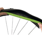 KIT AIR LINER + VALVULAS + SELANTE + ALICATE PARA INSTALAÇÃO TUBELESS VITTORIA TUBELESS P/ GRAVEL ROAD - VERDE