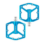 PEDAL 9/16 ROCKBROS PLATAFORMA ALUM ROLAMENTADO C/ 8 PINOS