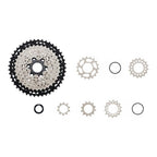 CASSETE 12V SHIMANO XT M8100 10/45D MICRO SPLINE (ICSM8100045) - PRATA