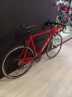 BICICLETA 700 SOUL 3R1 SHIMANO SORA 18V VERMELHO/BRANCO TAM 56