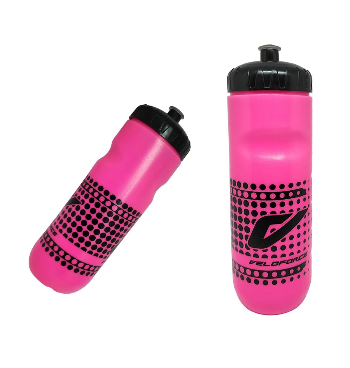 CARAMANHOLA GARRAFA DE HIDRATAÇÃO VELOFORCE VL 700ML PRETO/ROSA