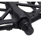 PEDAL PLATAFORMA DE ALUMINIO 9/16 ESFERADO PRETO