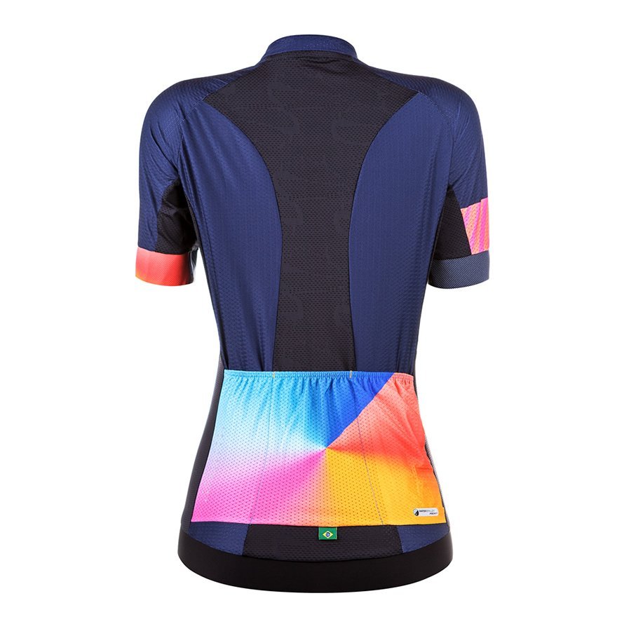 CAMISA CICLISMO MAURO RIBEIRO PAINT FEMININA