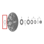ESPACADOR PARA CASSETE SHIMANO XTR 12V (Y1X401500) - UNICO