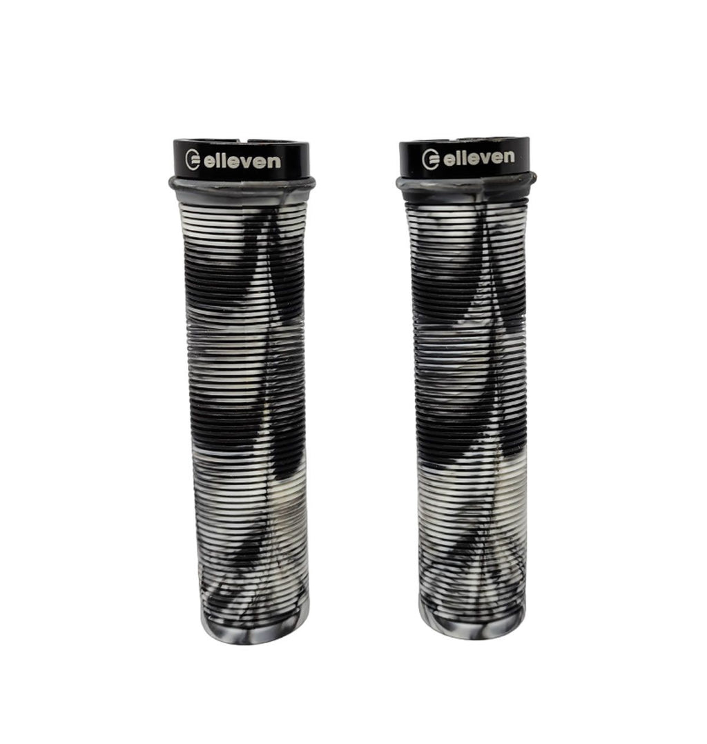MANOPLA ELLEVEN MTB BORRACHA CAMUFLADA COM TRAVA 130MM