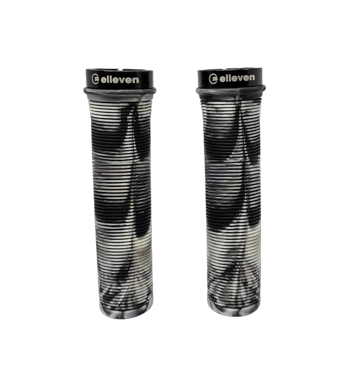 MANOPLA ELLEVEN MTB BORRACHA CAMUFLADA COM TRAVA 130MM