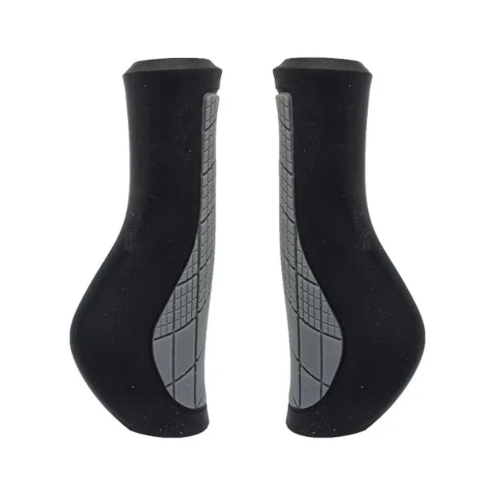 Manopla Elleven Ergonomica 136,5mm X 92mm - Cinza/Preto