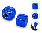 TAMPA DE VALVULA DADO ANODIZADO PAR