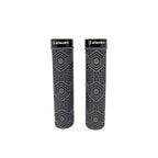 Manopla Mtb Elleven Silicone Premium 3 137mm Com Trava Cinza