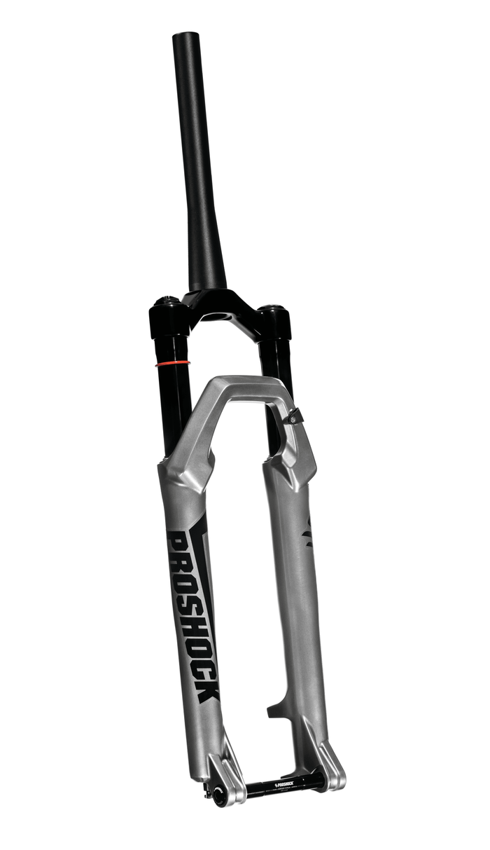 Suspensão Viber Spider Aro 29 Tubo Tapered Eixo 15x100 Colors - Outlet - Cinza metálica / Tapered / 110mm