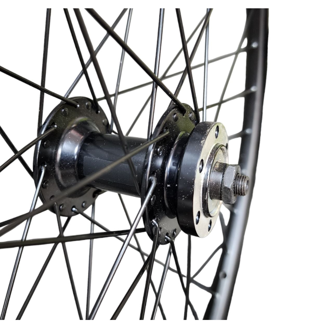 RODA DT/TS ARO 24 ALUMINIO DISC ROSCA 36F CUBO AÇO ESFERADO C/ BLOCAGEM