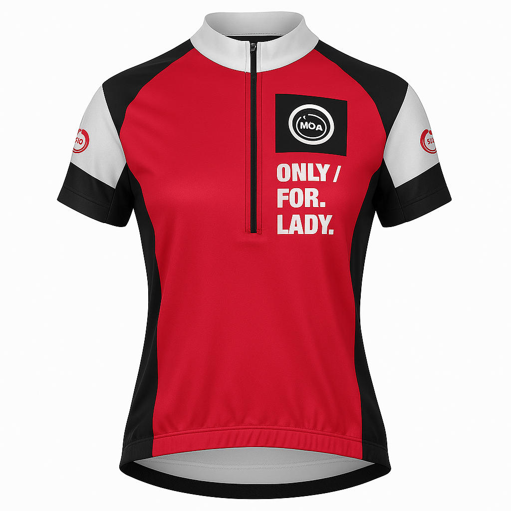 CAMISA CICLISMO FEMININA MOA - P