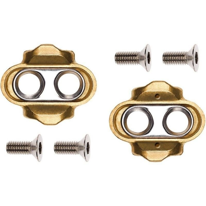 TAQUINHO MTB PREMIUM PARA PEDAL CRANK BROTHERS - DOURADO