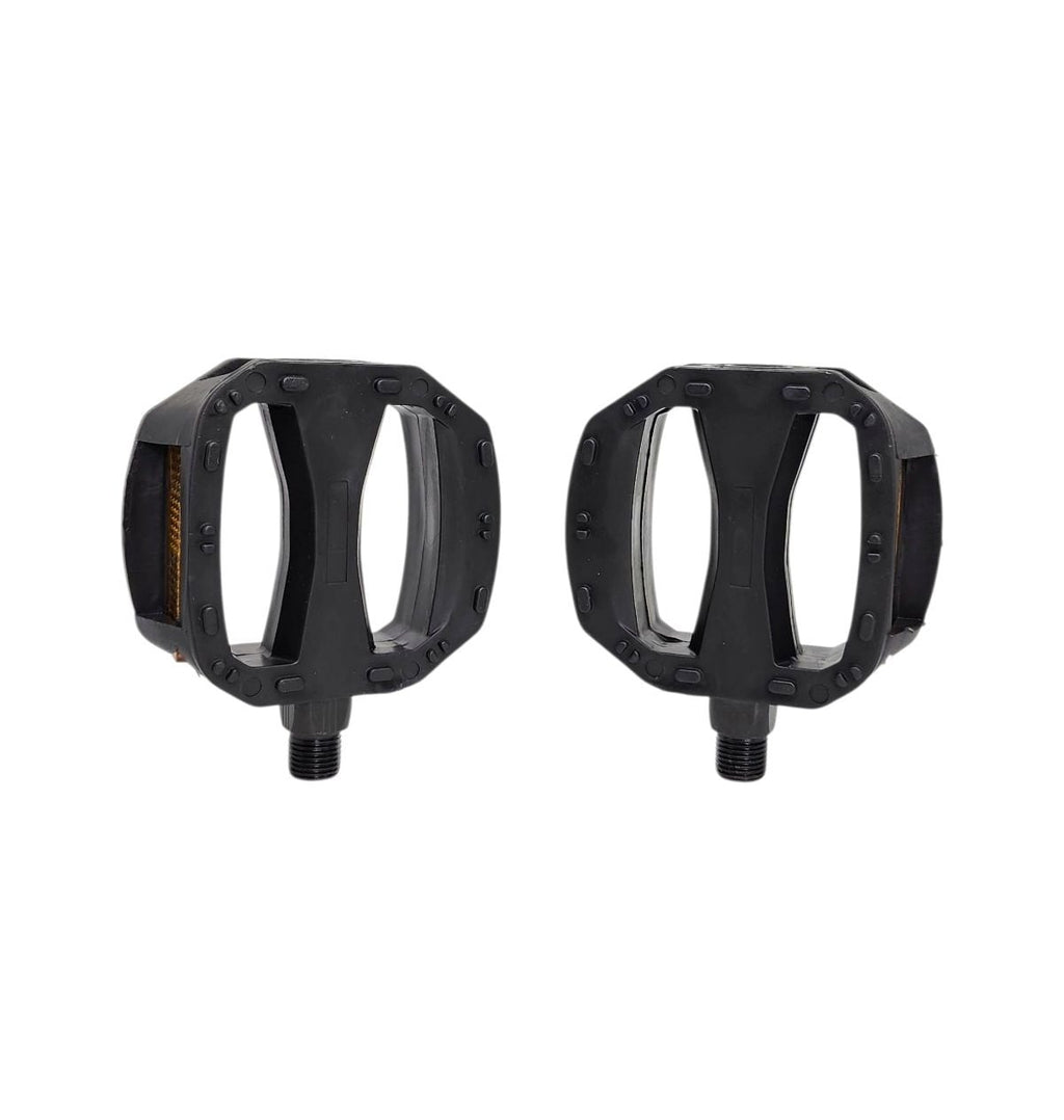 PEDAL INFANTIL 1/2 PLASTICO COM REFLETOR PRETO
