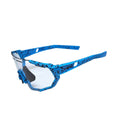 OCULOS CICLISMO KIDS ELLEVEN XQ547 LENTE FOTOCROMATICA AZUL