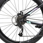 Bicicleta 29 Rava Pressure 24v X-Time C/ Freio Mecânico - Preto/Pink/Azul - (m - 17)