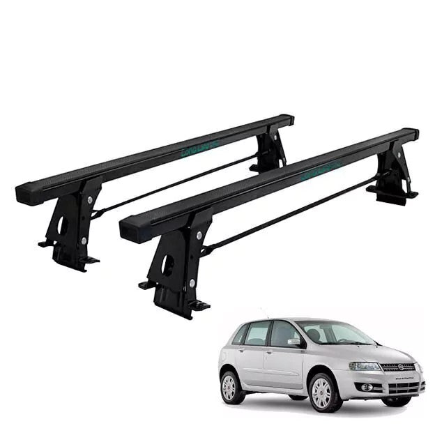 RACK DE TETO LONG LIFE AÇO P/ STILO (NÃO PERMITE ABERTURA DO TETO SOLAR) (STL) - PRETO